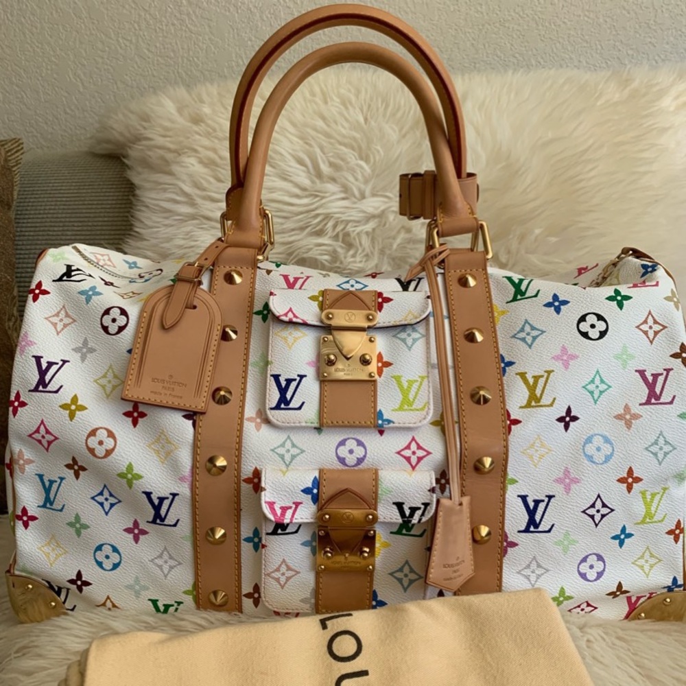 🧳LV Multicolored Keepall 45🧳